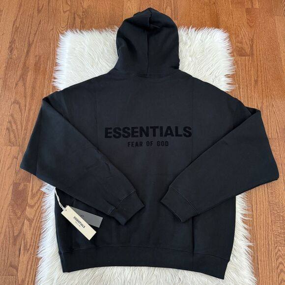Essentials Fear Of God Hoodie Men’s S Stretch Limo Oversized Streetwear Grunge - Picture 3 of 15